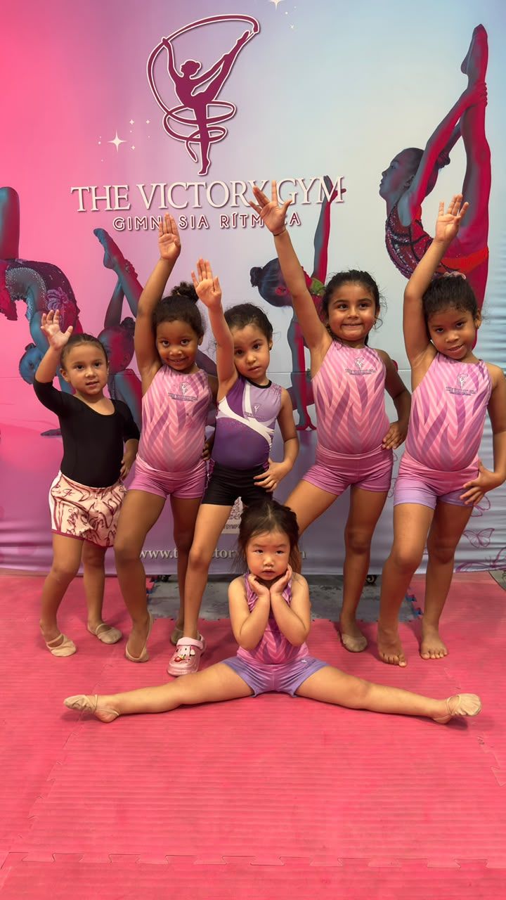 Niñas del programa Baby Gym